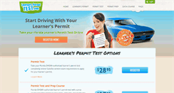 Desktop Screenshot of learnerspermittest.com